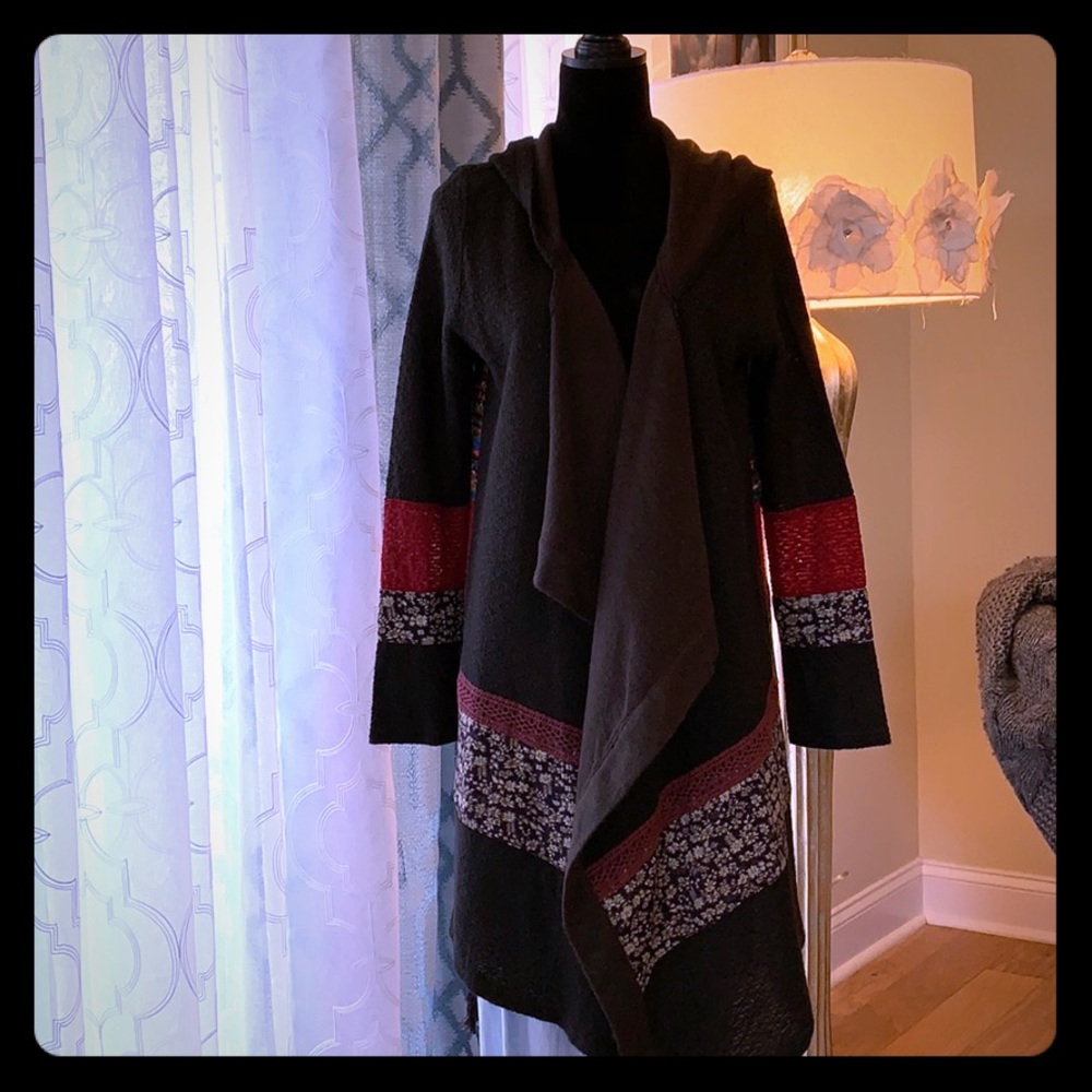 NWT Miss Me super fun long Cardigan size M
